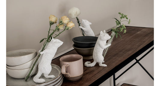 Bring Happiness Home - Enchanting Chipmunk vases for a Dreamy Summer