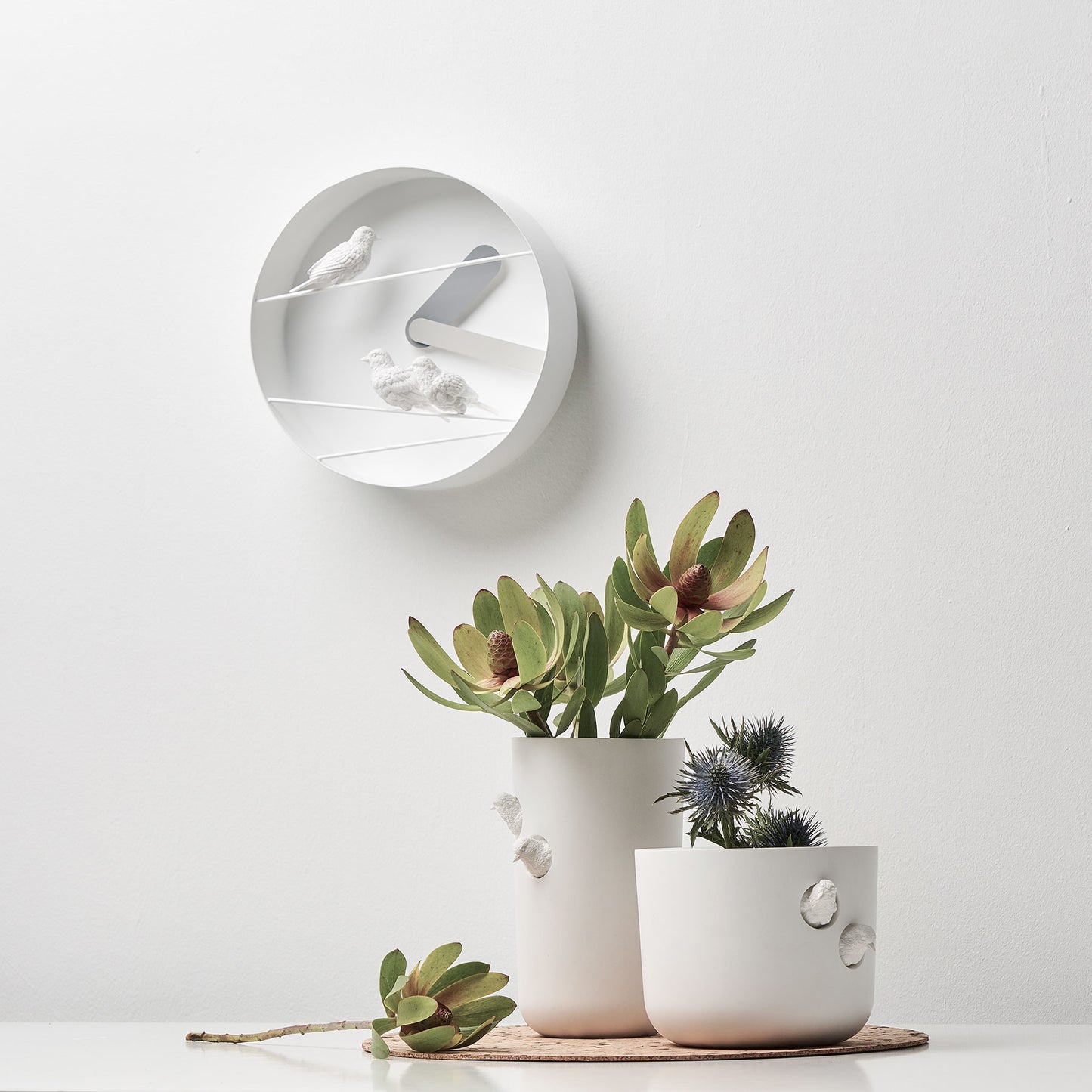 Sparrow X ROUND CLOCK (Available in 2 Colors)