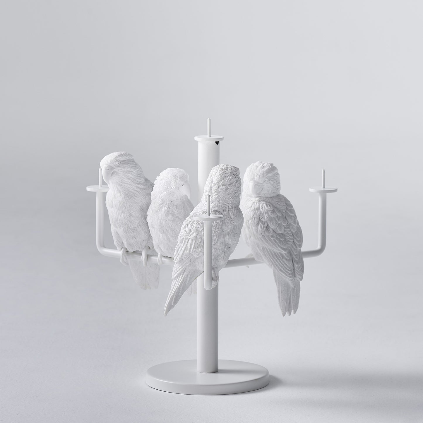 Parrot X Candle Holder - 4 Parrots