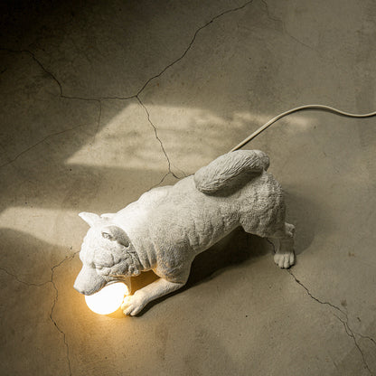 Playful dog X LAMP