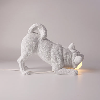 Playful dog X LAMP