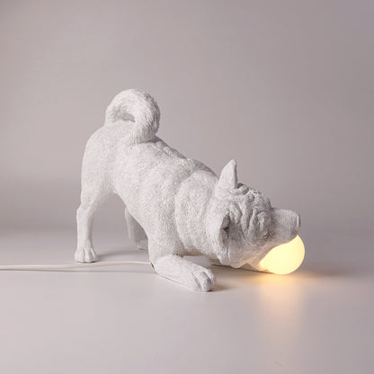 Playful dog X LAMP