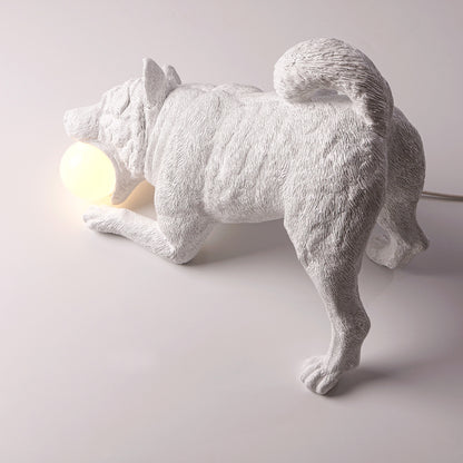 Playful dog X LAMP